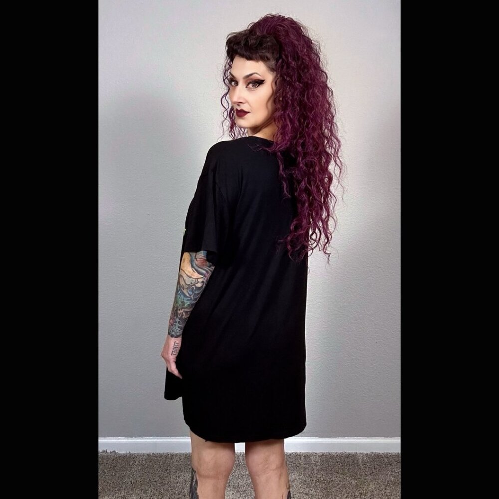 KillStar NWOT Everything is Better with Magic Sleep Tee Witch Goth Whimsigoth M - Picture 6 of 11